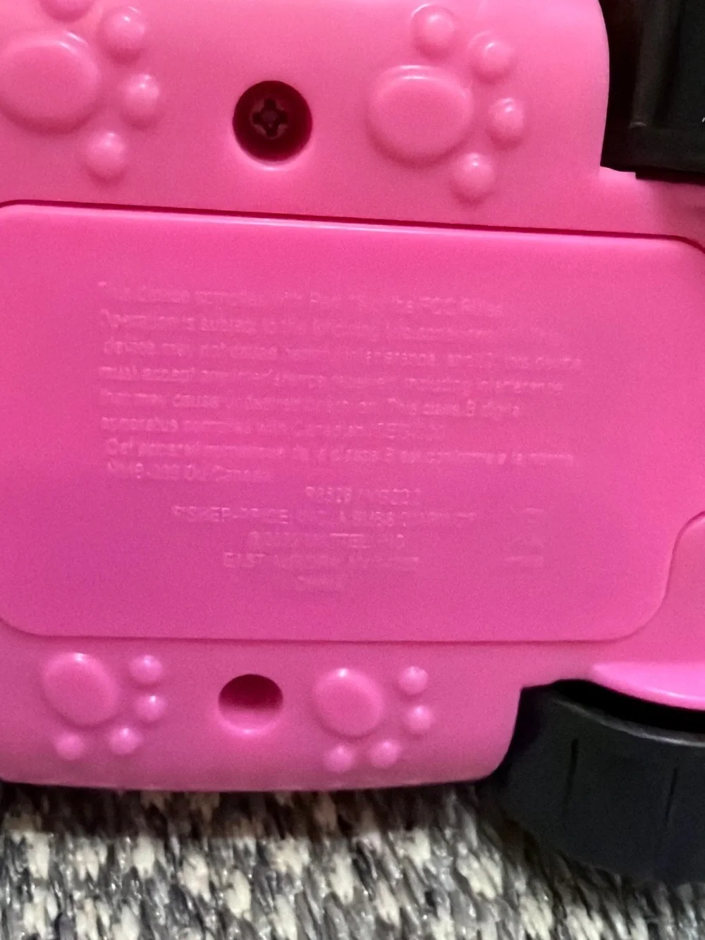 VTG Y2K Fisher-Price Teal & Pink Little People Toy Car Makes Sounds